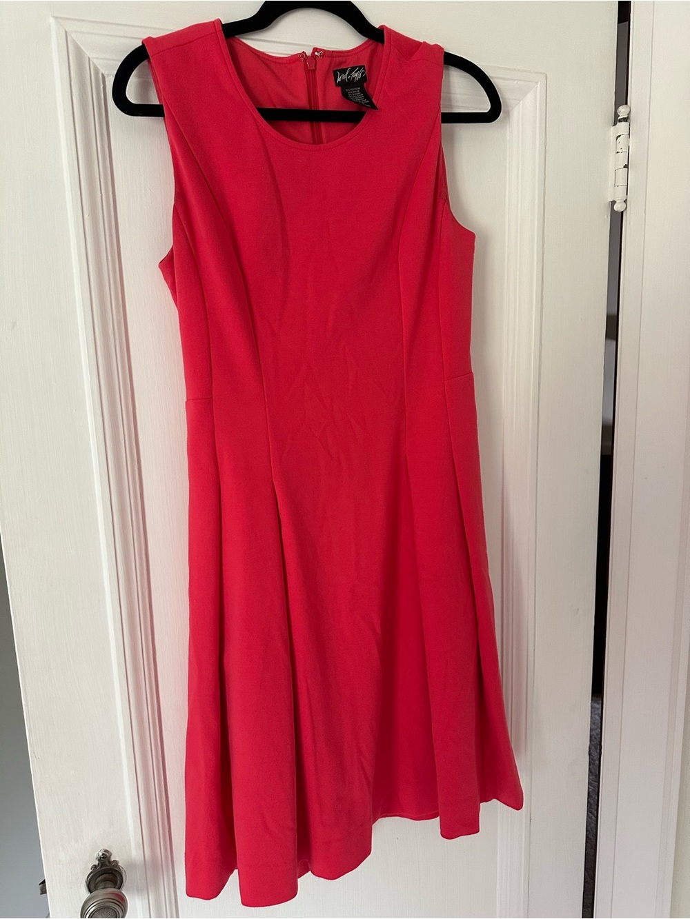 Pink sleeveless dress